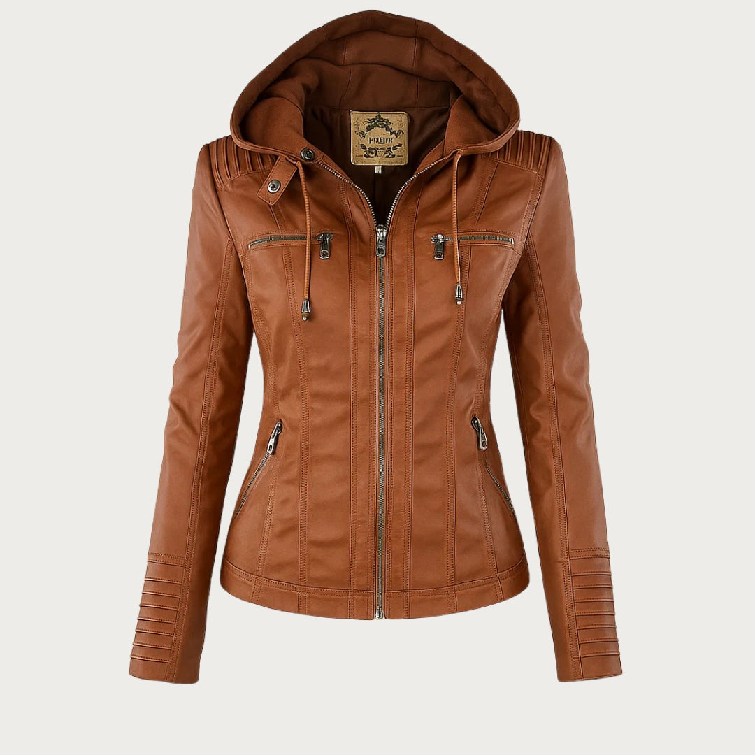 Flavia | Giacca con cappuccio e zip for Women