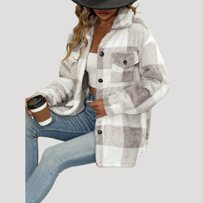 Fatima | Camicia Donna a Quadri Casual