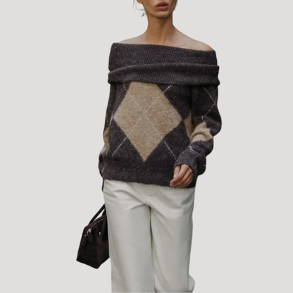 Gabriella | Pull Donna Argyle Spalle Scoperte