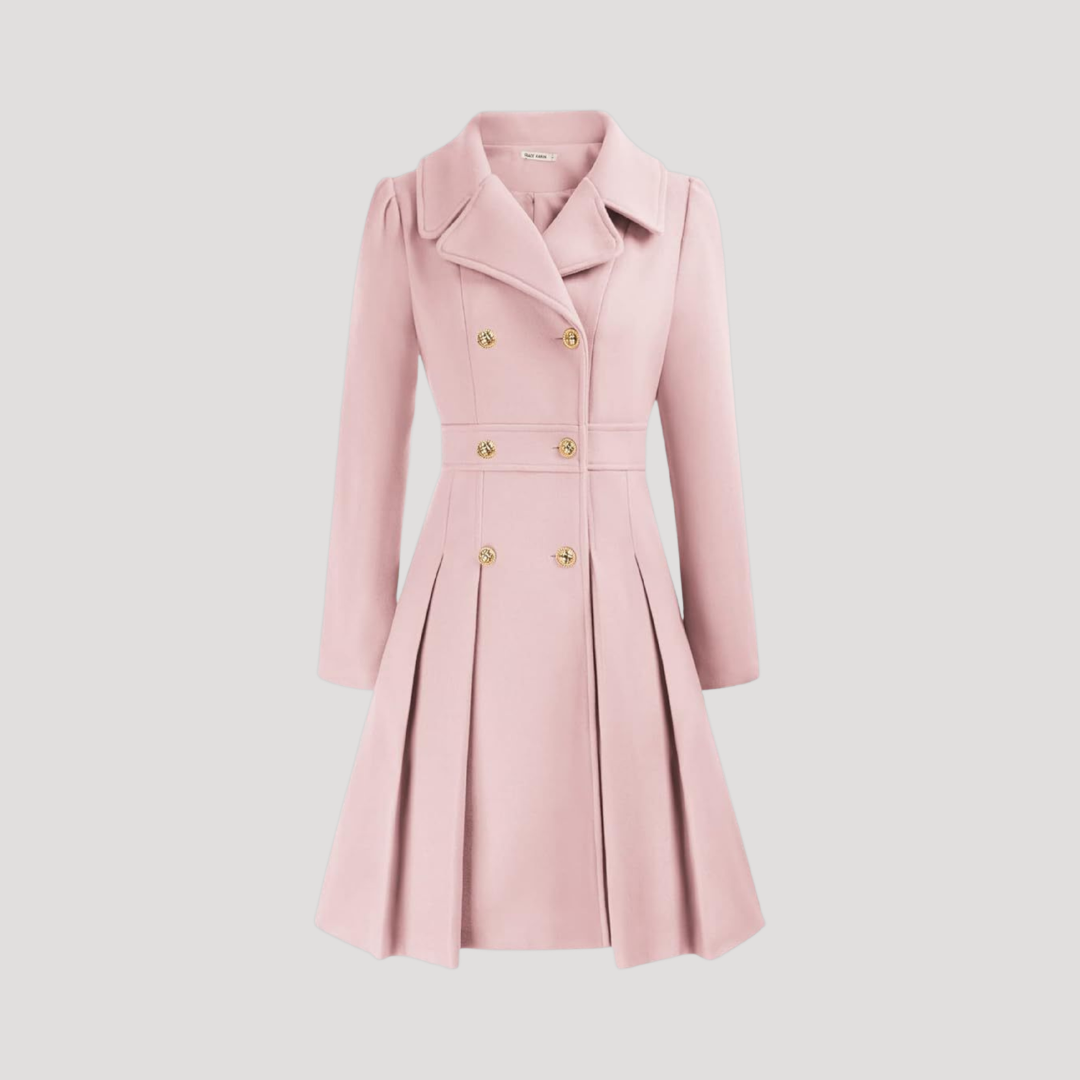 Caroline | Cappotto Incrociato Donna Doppiopetto Elegante