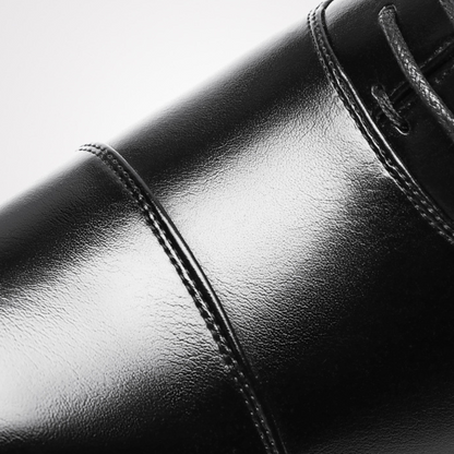 Lino | Scarpe stringate Oxford con punta rifinita da uomo
