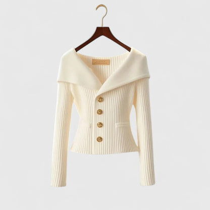 Luz | Maglione Donna Chic Col V Maniche Lunghe
