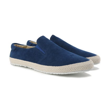 Gianni | Espadrillas slip-on in camoscino sintetico con bordo in corda da uomo