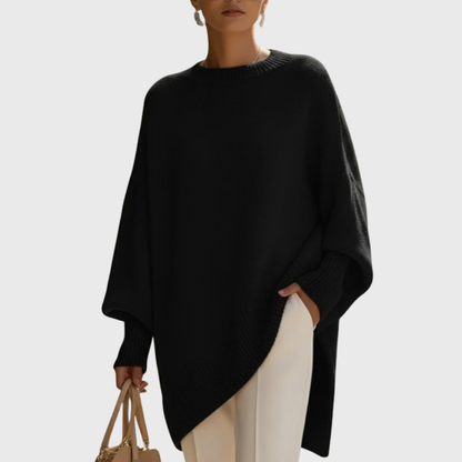 Valeria | Pull Poncho Donna Oversize in Maglia