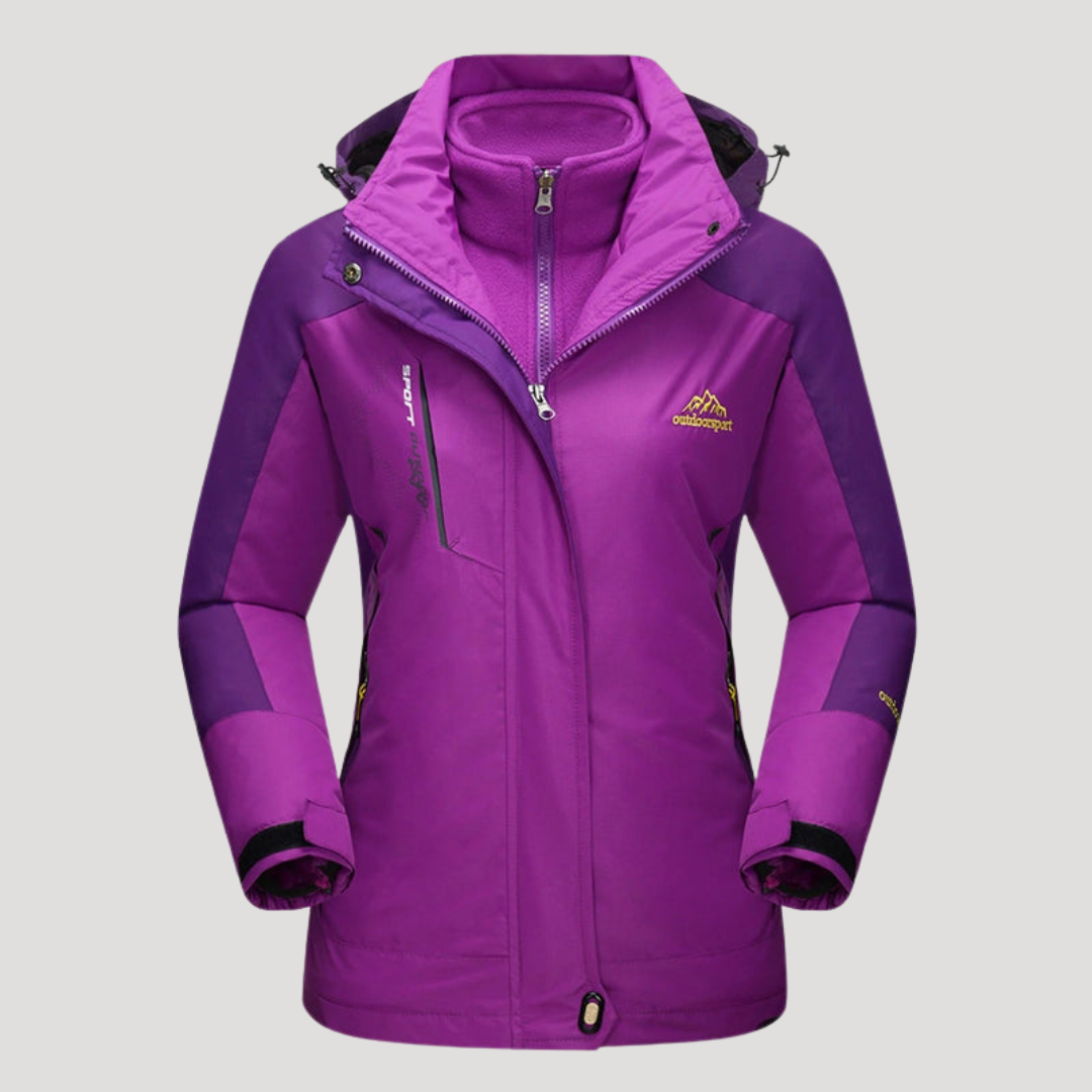 Gilda | Giacca Outdoor Donna con Cappuccio e Cerniera