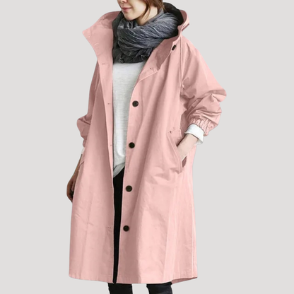 Noelle | Cappotto Donna Bottonato con Cappuccio