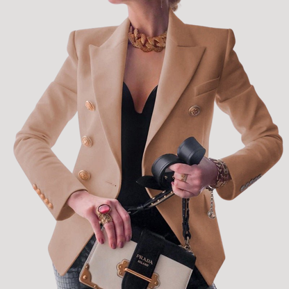 Ava | Blazer Donna Chic Bottoni Dorati