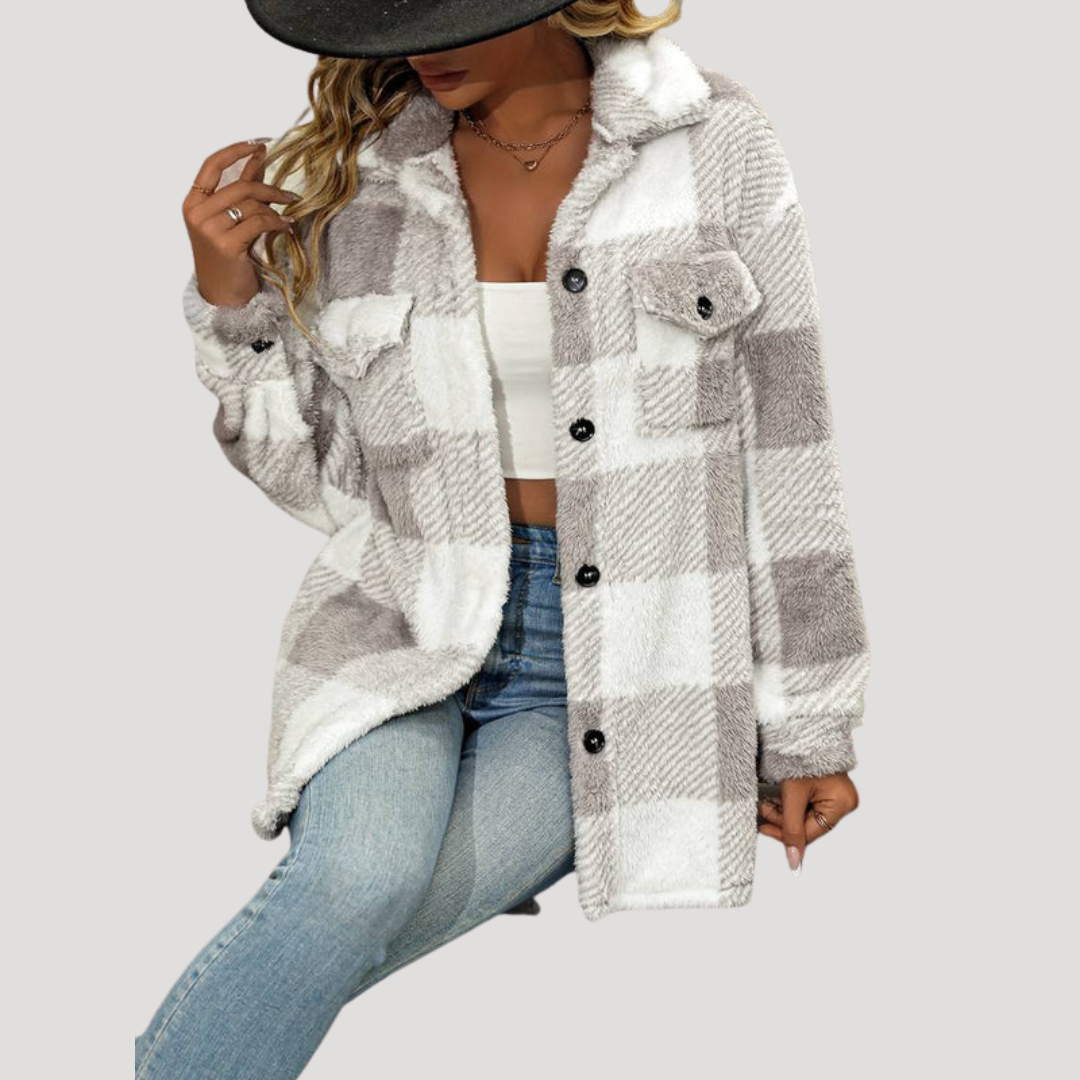 Fatima | Camicia Donna a Quadri Casual