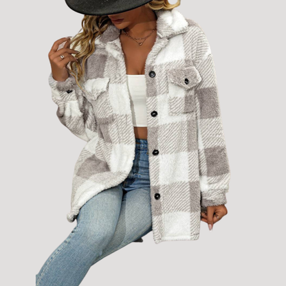 Fatima | Camicia Donna a Quadri Casual