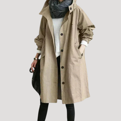 Maria Vittoria | Cappotto Donna Lungo Bottonato Elegante