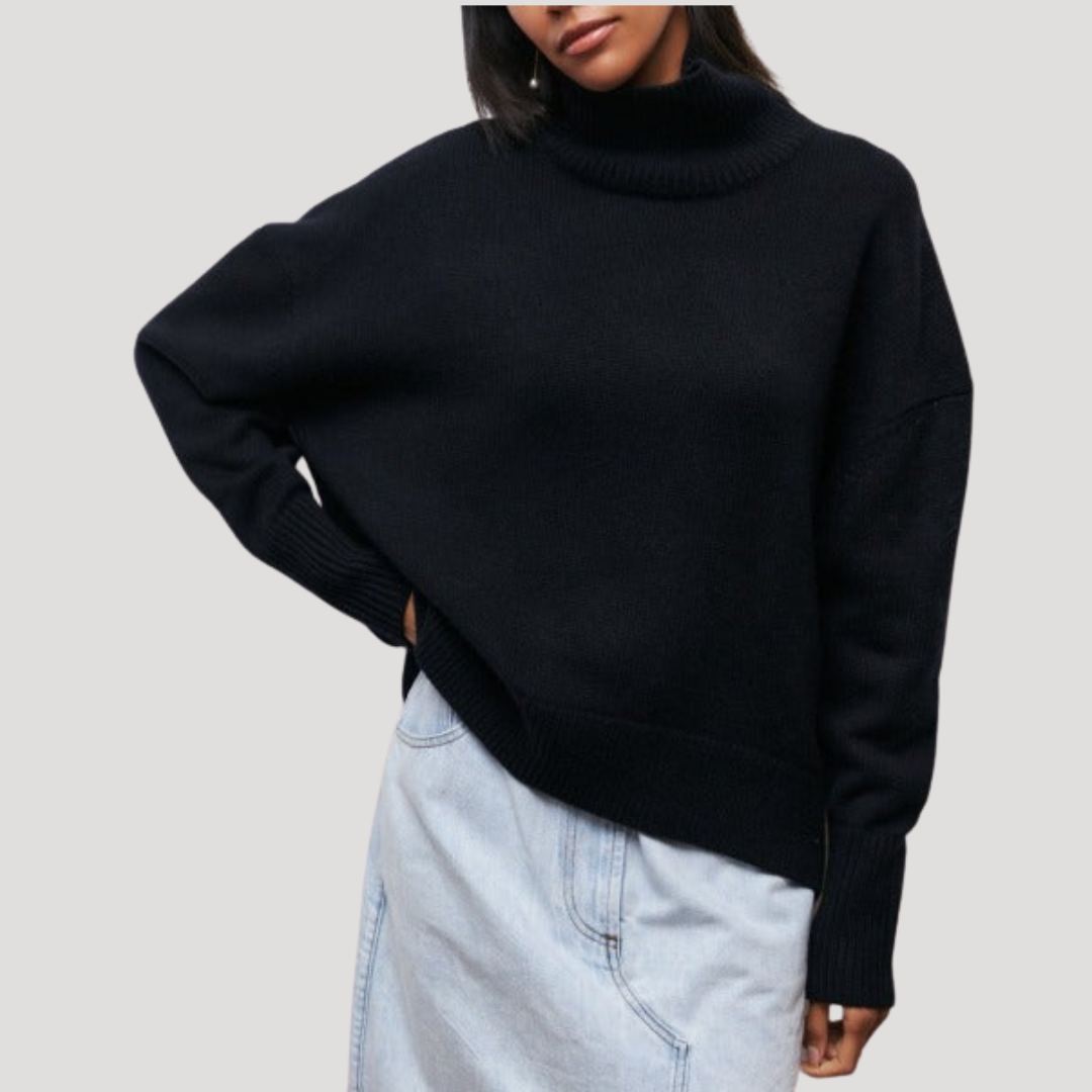 Gabrielle | Pull Oversize Donna Collo Alto
