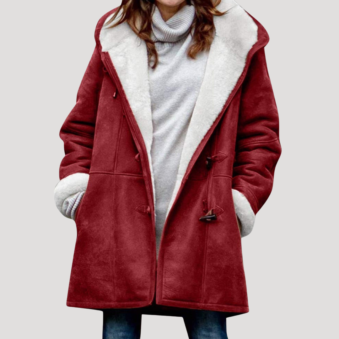 Maria Rosa | Duffle-Coat Donna Foderato in Borg