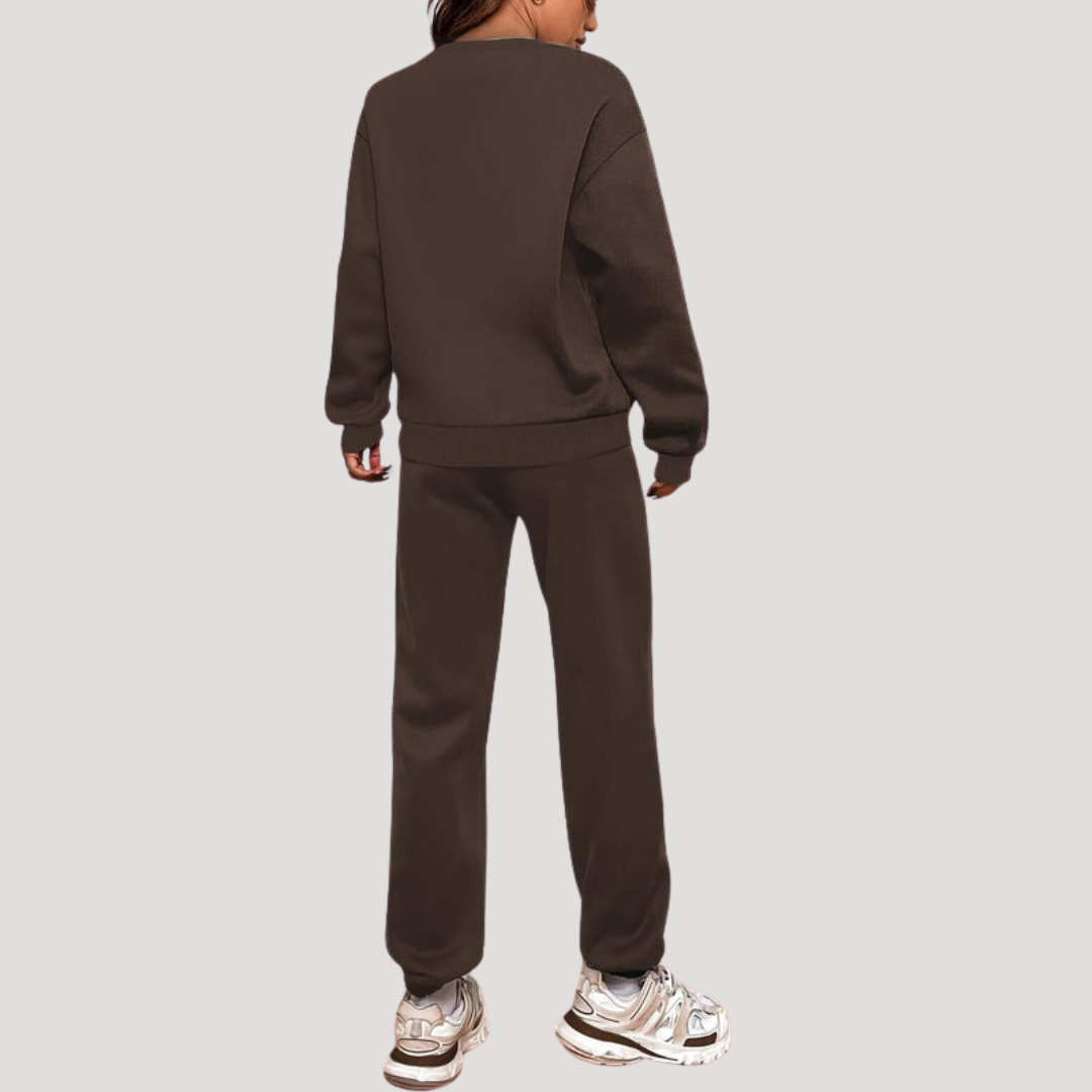 Liliana | Completo Donna Felpa e Pantaloni Sportivi con Caviglie Ristrette