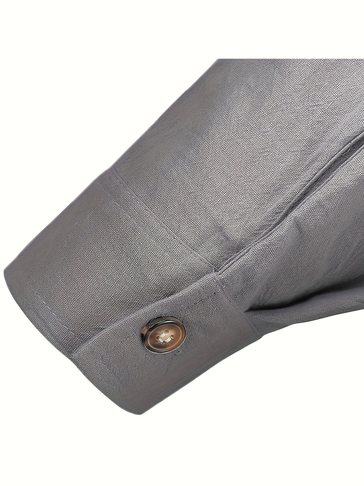Filippo | Camicia con colletto alla coreana e bottoni da uomo