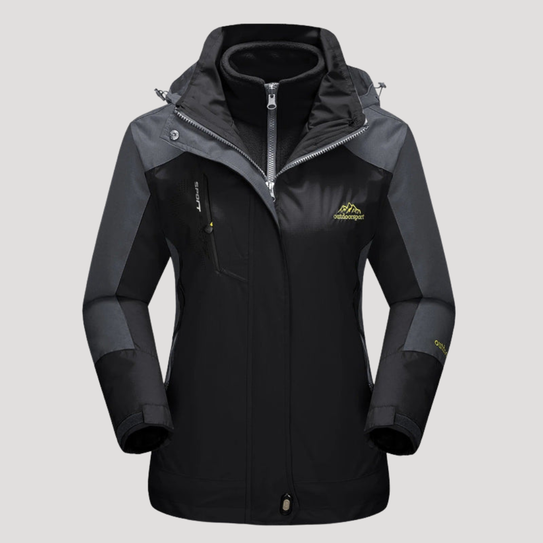 Gilda | Giacca Outdoor Donna con Cappuccio e Cerniera