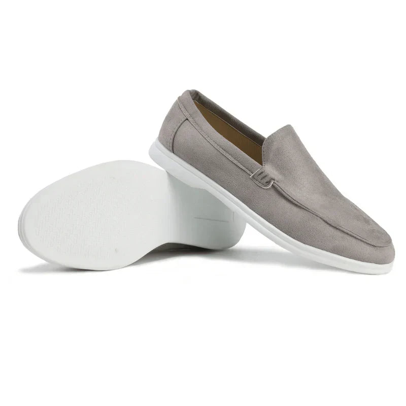 Gaetano | Mocassini slip-on con suola bianca da uomo