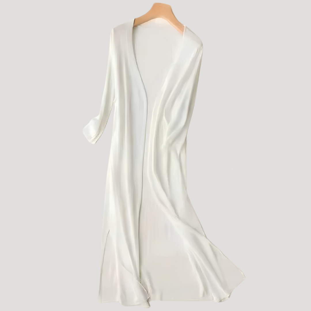 Aurora | Cardigan Lungo Donna Aperto Davanti