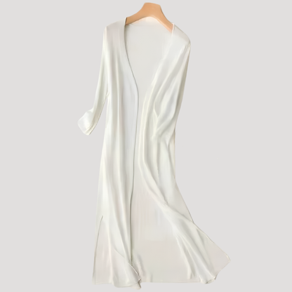 Aurora | Cardigan Lungo Donna Aperto Davanti