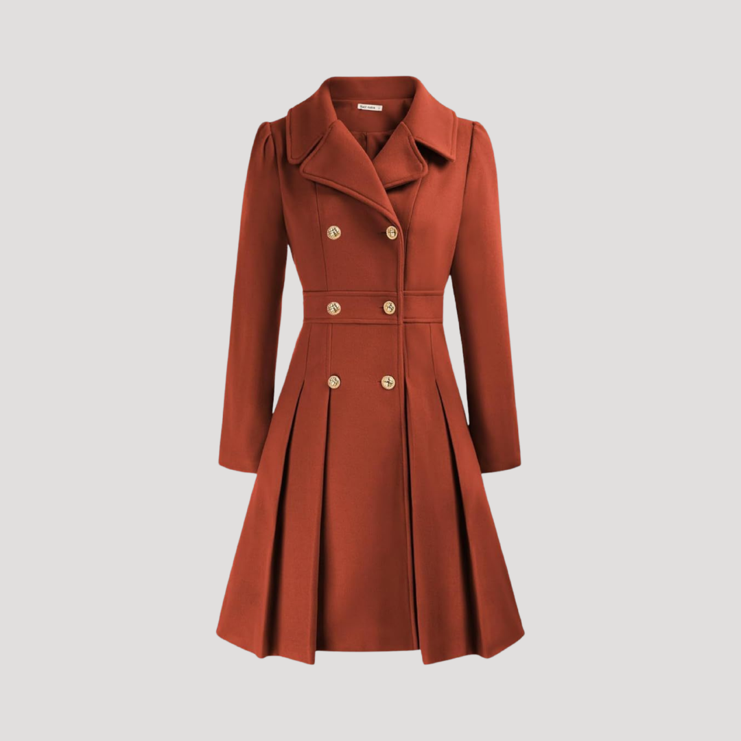 Caroline | Cappotto Incrociato Donna Doppiopetto Elegante