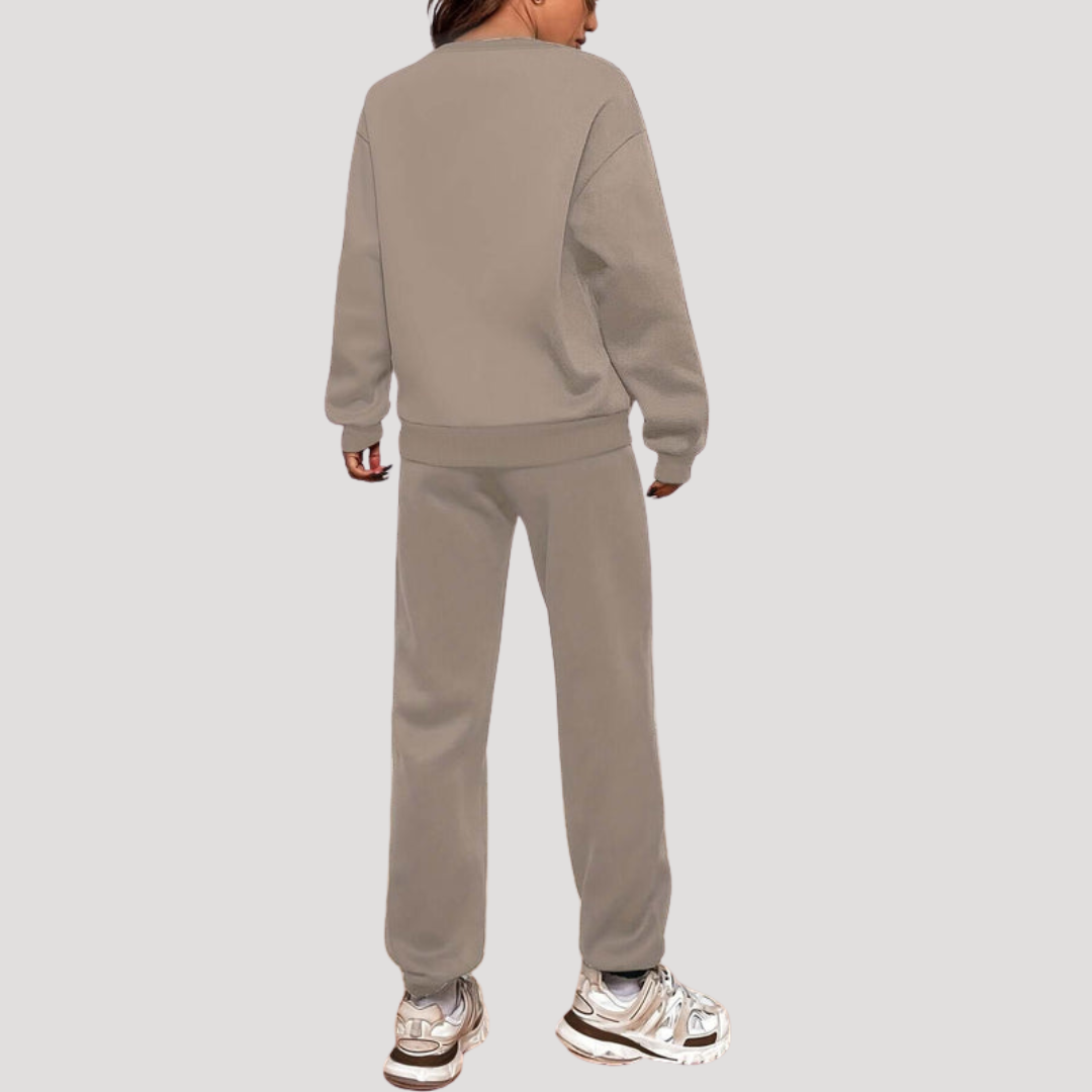 Liliana | Completo Donna Felpa e Pantaloni Sportivi con Caviglie Ristrette