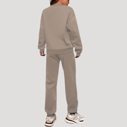 Liliana | Completo Donna Felpa e Pantaloni Sportivi con Caviglie Ristrette