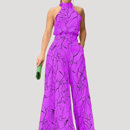 Helen | Combinazione Donna Pantalone Largo per Matrimonio