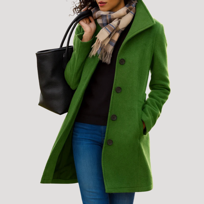 Marta | Cappotto Classico Donna Bottone