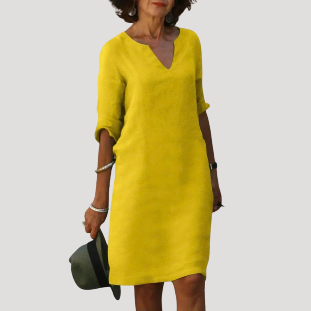 Laurette | Robe midi donna casual chic