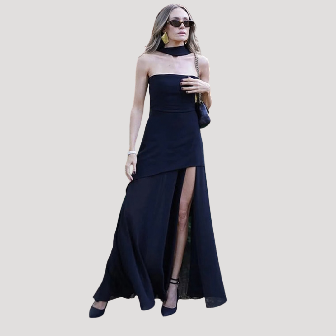 Sabrina | Abito lungo elegante con spacco