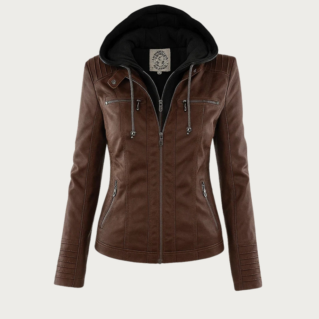 Flavia | Giacca con cappuccio e zip for Women