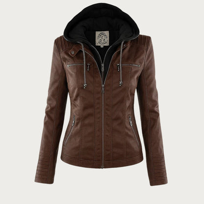 Flavia | Giacca con cappuccio e zip for Women