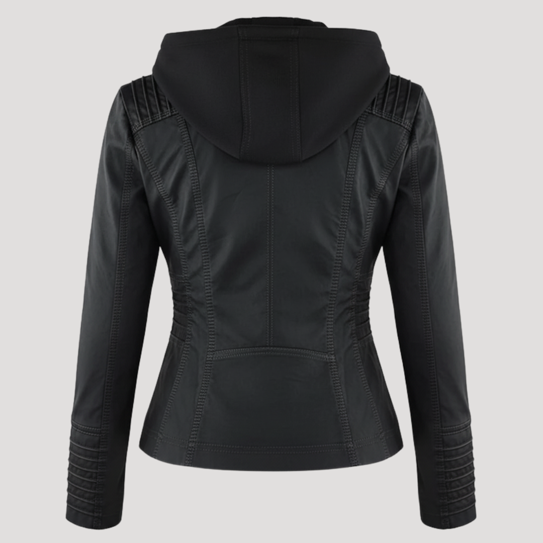 Lisette | Giacca Biker Donna Slim Fit con Dettagli Zip