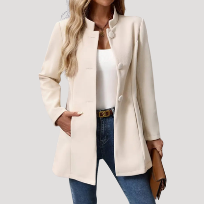 Maria Pia | Cappotto Donna Elegante Bottone