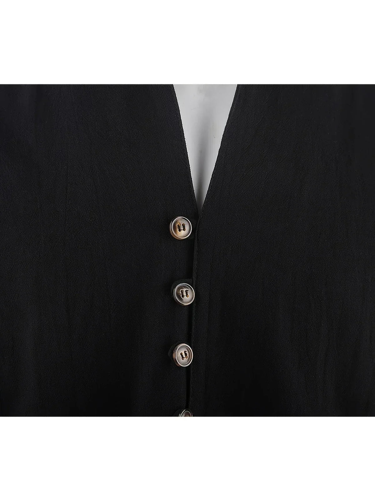Filippo | Camicia con colletto alla coreana e bottoni da uomo