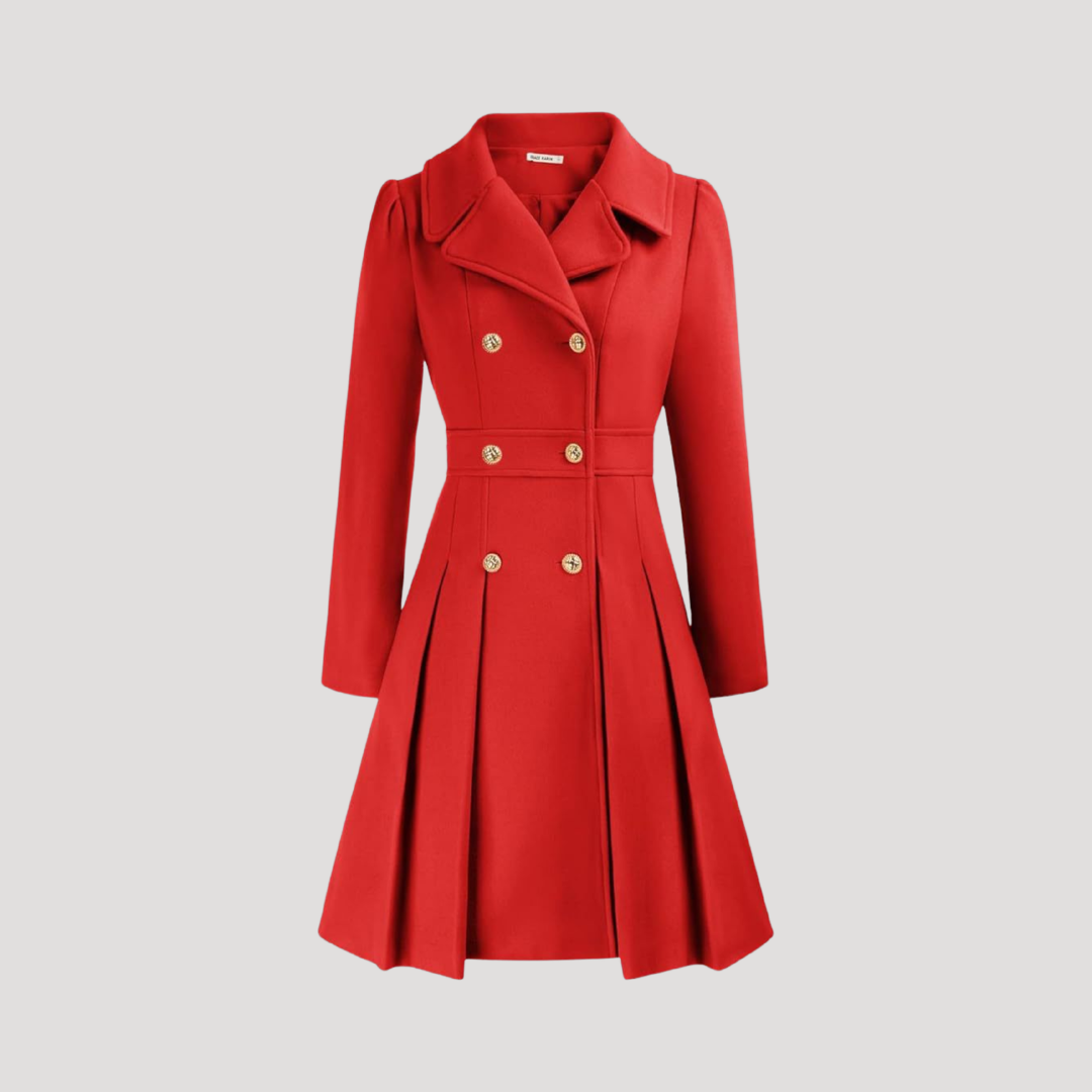 Caroline | Cappotto Incrociato Donna Doppiopetto Elegante