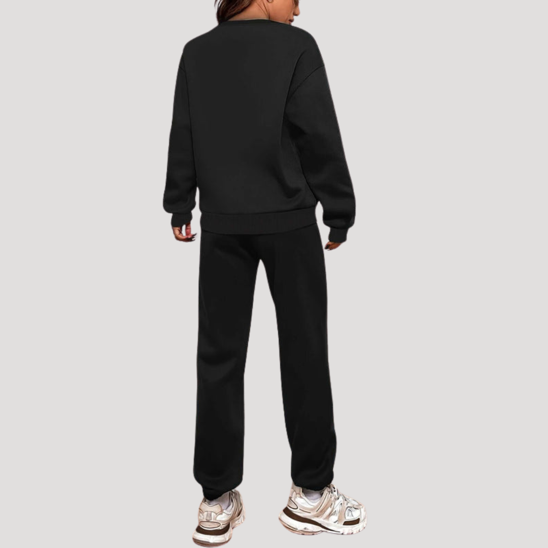 Liliana | Completo Donna Felpa e Pantaloni Sportivi con Caviglie Ristrette