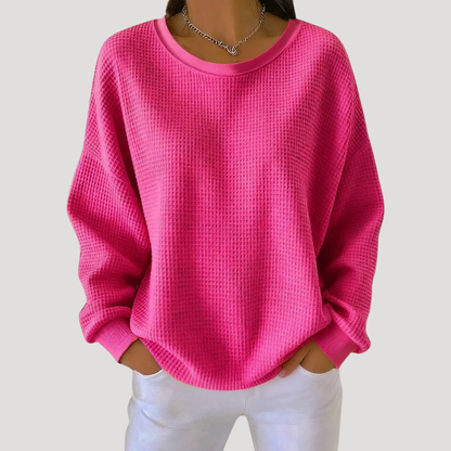 Esther | Pull Donna Maniche Lunghe Taglio Casual