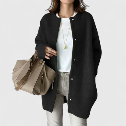 Rocio | Gilet Donna Elegante con Bottoni Maniche Lunghe