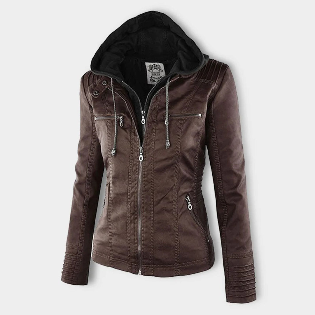 Flavia | Giacca con cappuccio e zip for Women