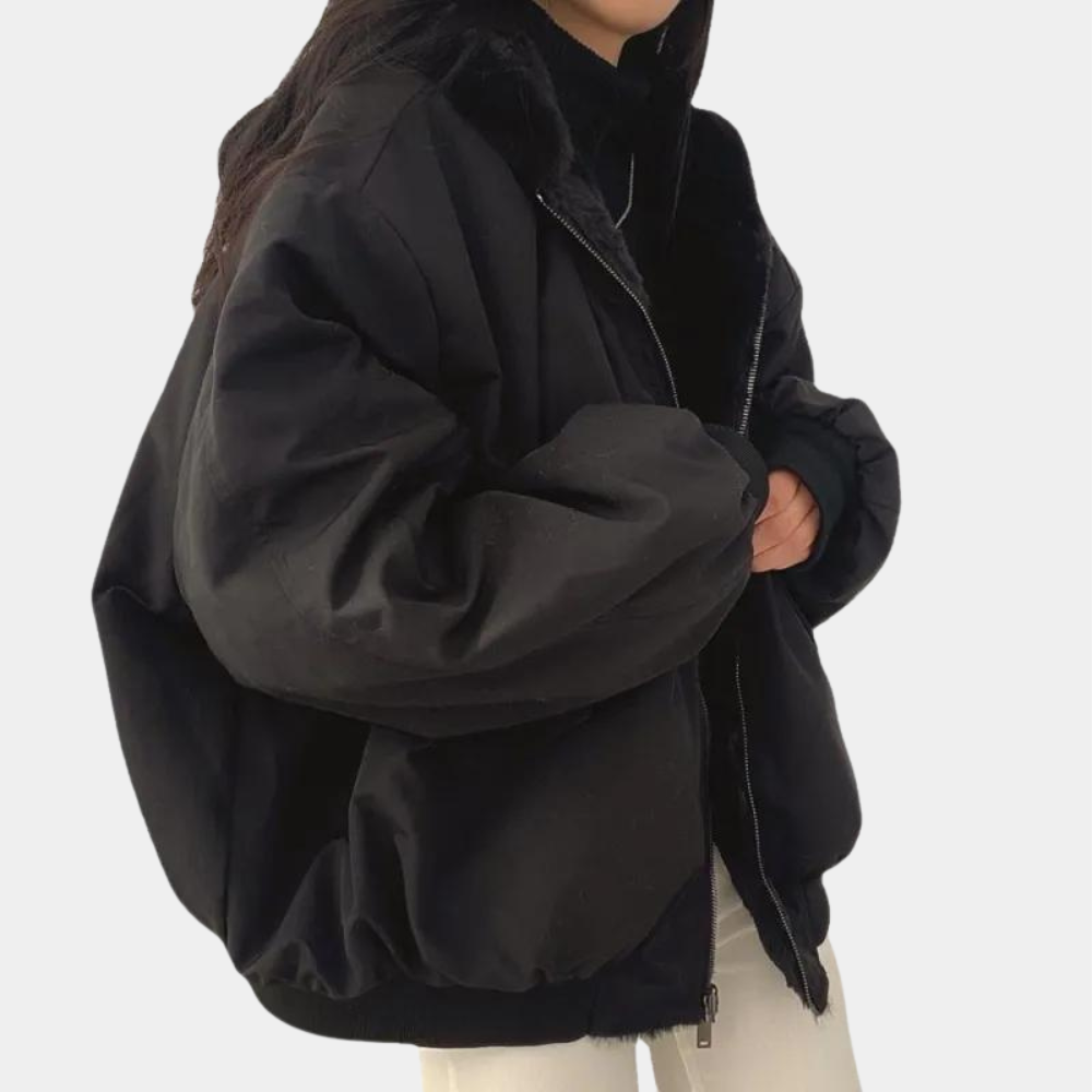 Delia | Bomber Donna Foderato Borg