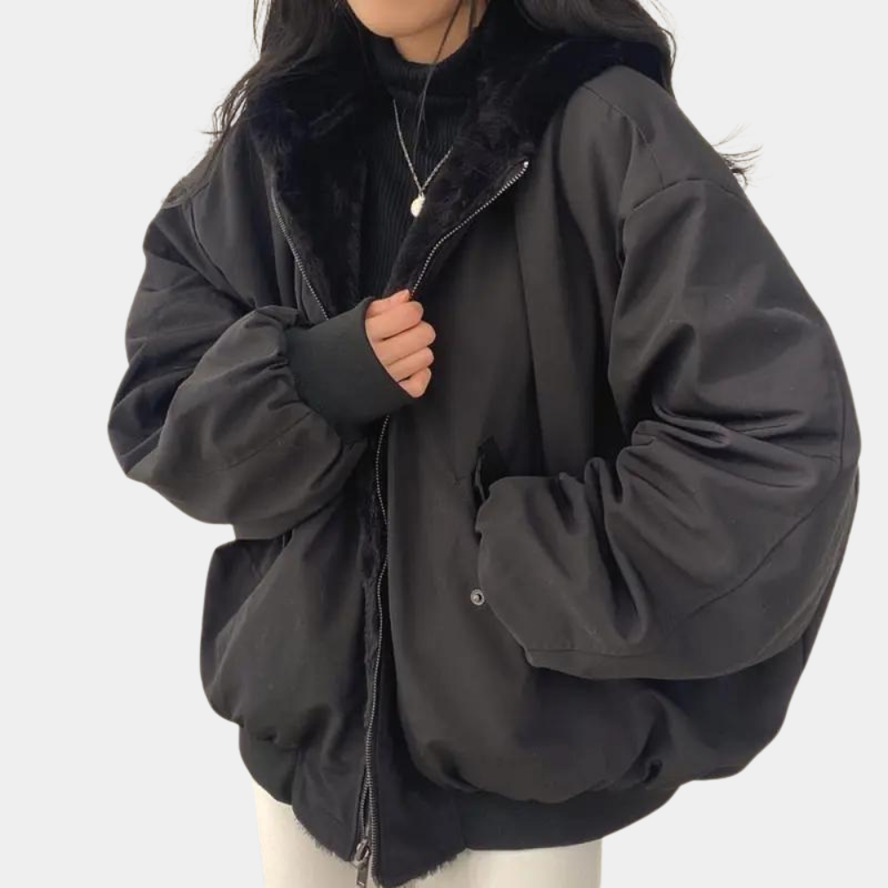 Delia | Bomber Donna Foderato Borg