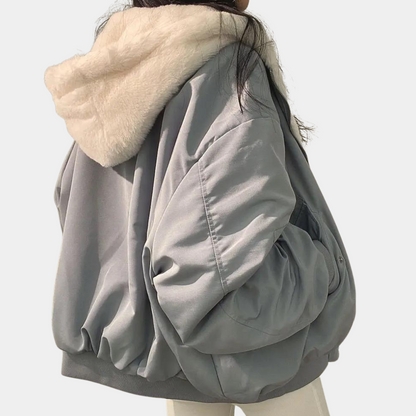 Delia | Bomber Donna Foderato Borg