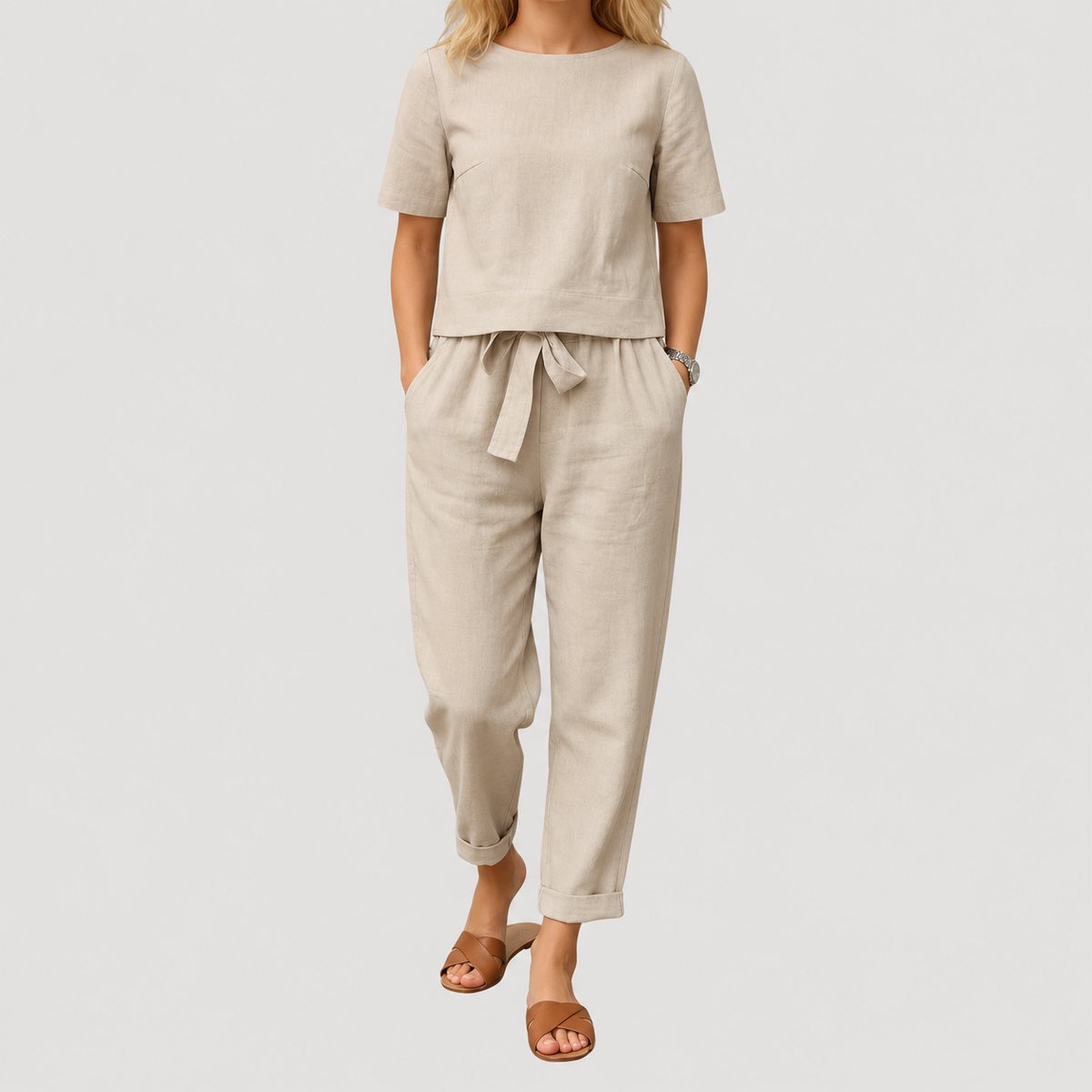 Paloma | Completo Donna Casual Pantaloni Confortevoli