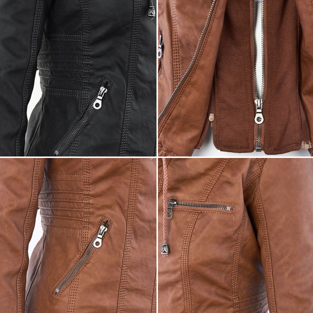 Flavia | Giacca con cappuccio e zip for Women