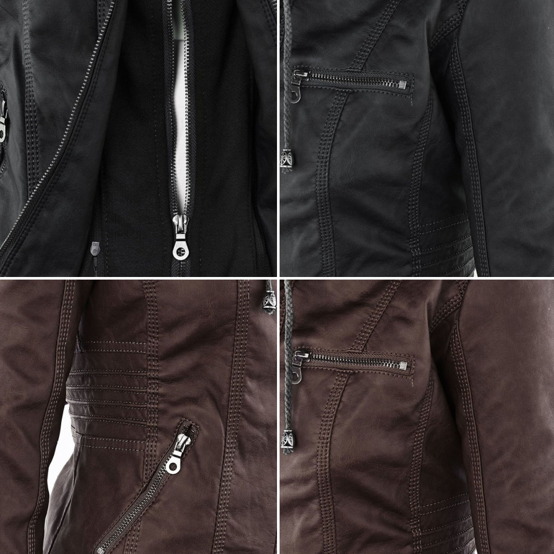 Flavia | Giacca con cappuccio e zip for Women