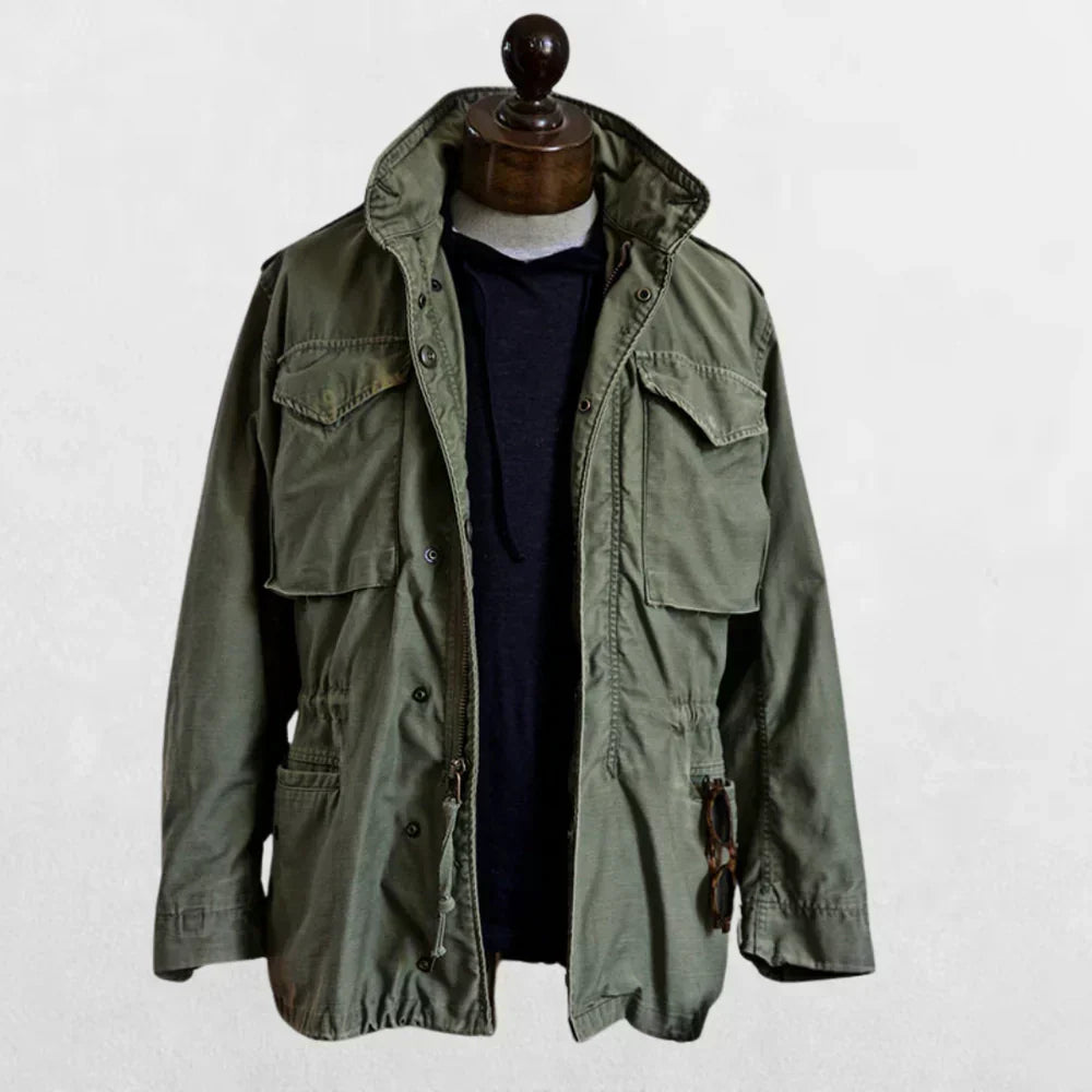 Cesare | Giacca militare M-65 con quattro tasche da uomo