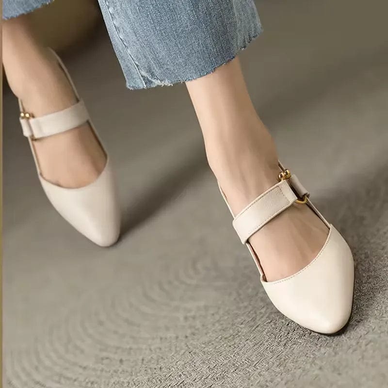 Vera | Décolleté slingback con tacco a blocco per donna