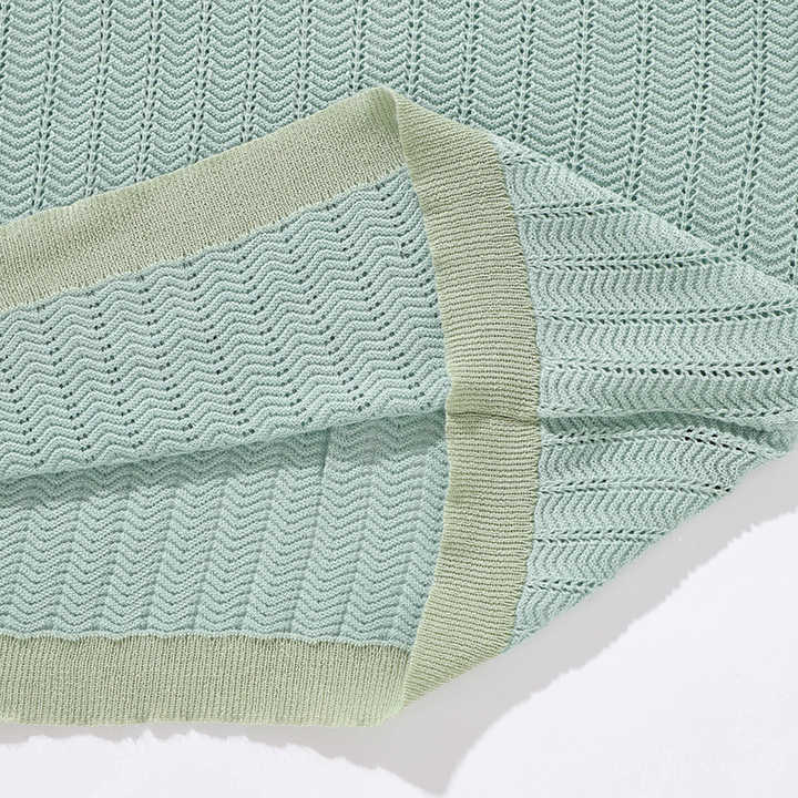Walter | Polo a maglia traforata con colletto a contrasto da uomo