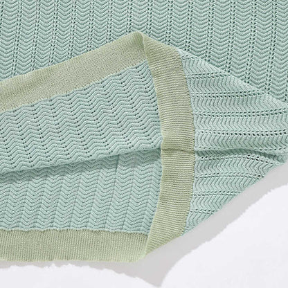 Walter | Polo a maglia traforata con colletto a contrasto da uomo