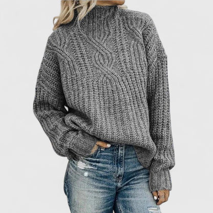 Alexa | Pullover Donna Maglia Spessa Torciglione Cocooning